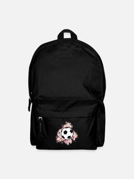 Tshirt Football Hommes Femmes Football Football - Sac à dos - noir