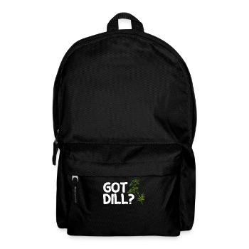 Got Dill Shirt - Rucksack - Schwarz - Vorne