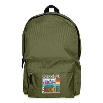 Février 2002 Cassette du 21e anniversaire - Sac à dos - vert olive - Devant