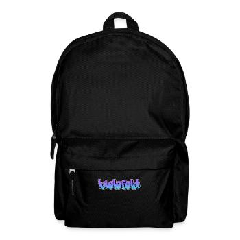 Bielefeld graffiti - Rucksack - Schwarz - Vorne