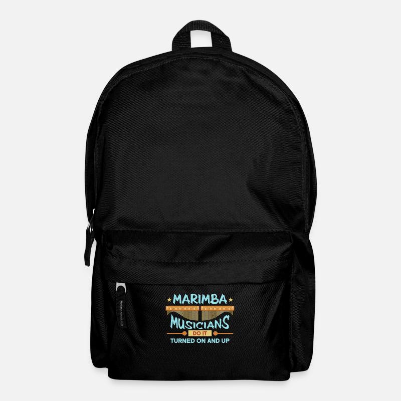 Marimba Musicians Do It Instrument Marimba Player - Rucksack - Schwarz