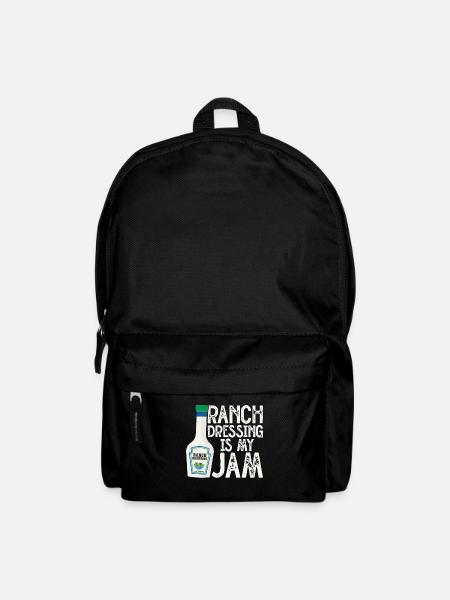 Ranch -Dressing -Ranch -Salatdressing - Rucksack - Schwarz