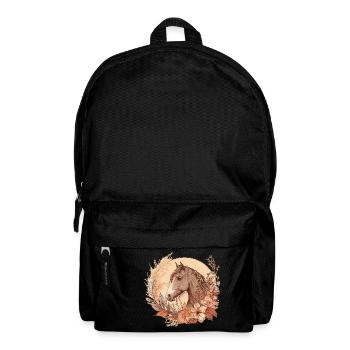 Pferd Boho - Rucksack - Schwarz - Vorne