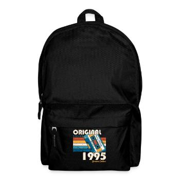 28e anniversaire cassette février Né en 1995 - Sac à dos - noir - Devant