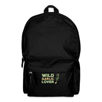 Wild garlic lovers - Backpack - black - Front