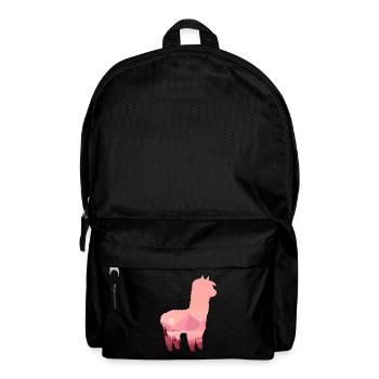 Lama - Rucksack - Schwarz - Vorne