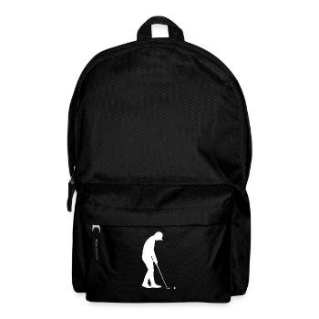 Golf Silhouette - Backpack - black - Front