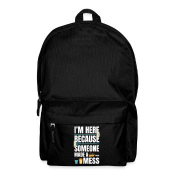 Drôle de ménage - Sac à dos - noir - Devant