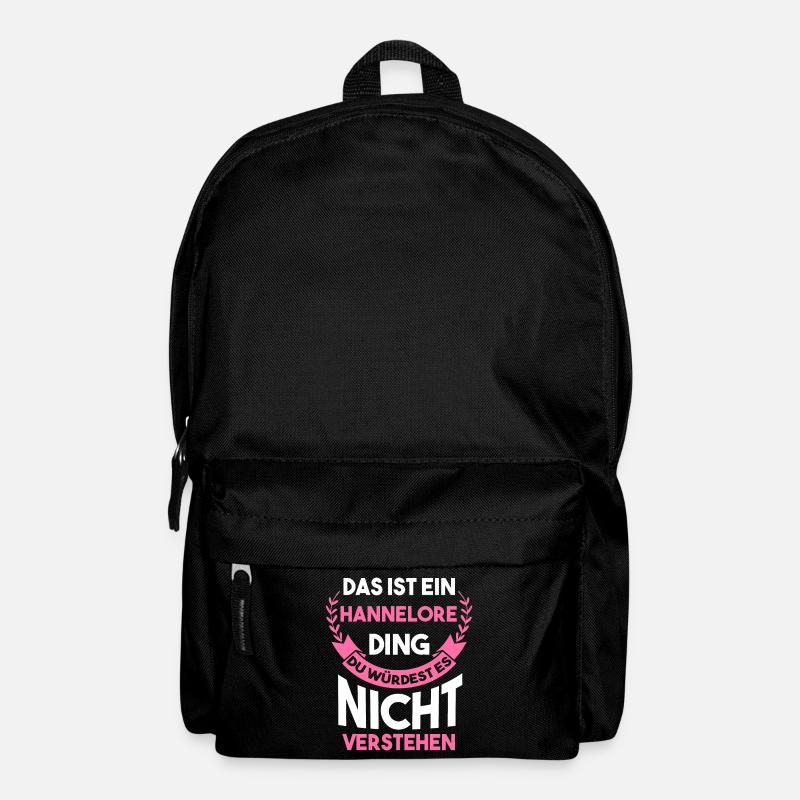 Hannelore - Rucksack - Schwarz