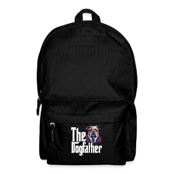 Bulldog Dog Dad Dogfather Dogs Daddy Father Rottie - Sac à dos - noir - Devant