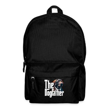 Labrador Retriever Dog Dad Dogfather Dogs Daddy Fa - Backpack - black - Front