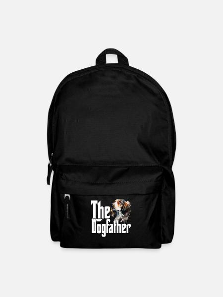 Beagle Dog Dad Dogfather Dogs Daddy Father Rottie - Backpack - black