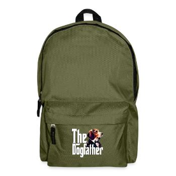 Beagle Dog Dad Dogfather Dogs Daddy Father Rottie - Sac à dos - vert olive - Devant
