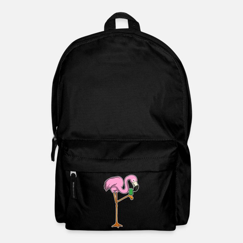 Flamingo Eis am Stiel - Rucksack - Schwarz