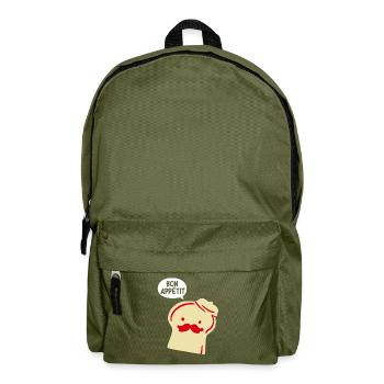French toast - Backpack - olive green - Front