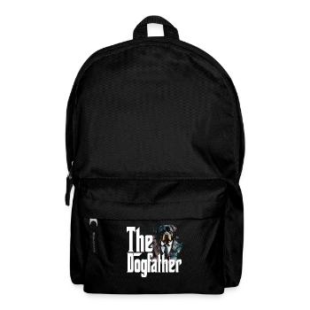 Rottweiler Dog Dad Dogfather Dogs Daddy Father Rot - Rucksack - Schwarz - Vorne