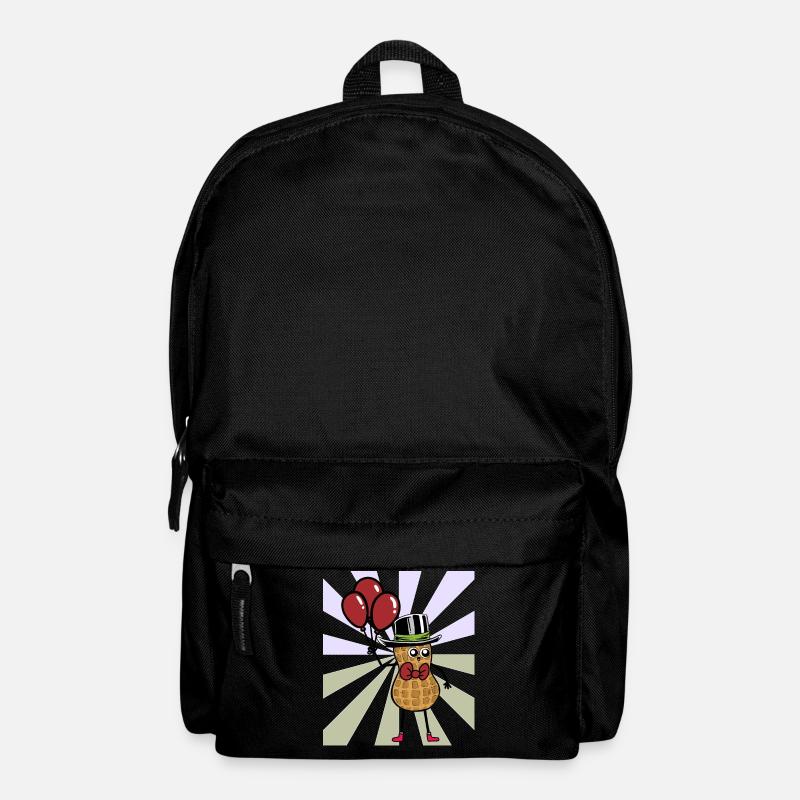 Cacahuète Gaieté Joyeux anniversaire - Sac à dos - noir
