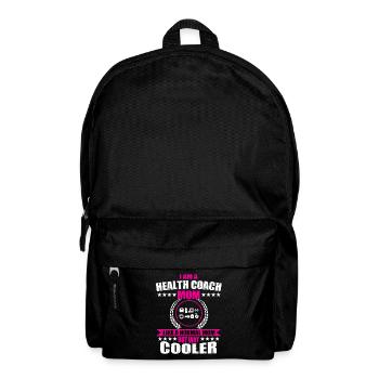 Health Coach Mom - Backpack - black - Front