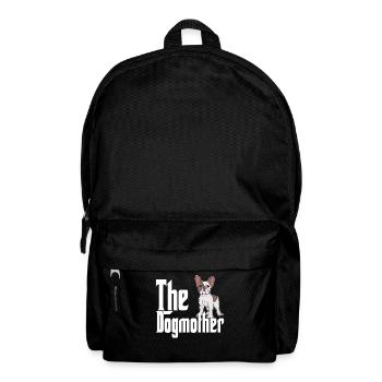 French Bulldog Dog Mom Dogmother Dogs Mommy - Backpack - black - Front