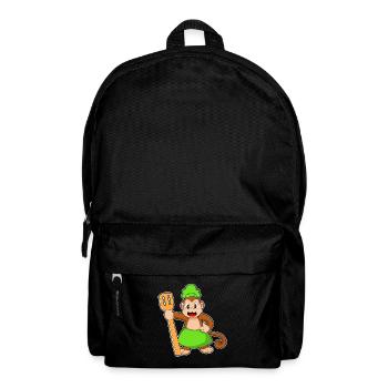 Monkey Cook Spatula Cooking - Backpack - black - Front