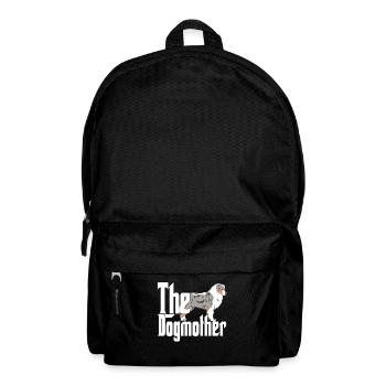 Berger Australien Chien Maman Chienne Chiens Maman - Sac à dos - noir - Devant