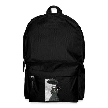 Finnish Goth Aesthetic Gothic Anime Girl Goth - Rucksack - Schwarz - Vorne