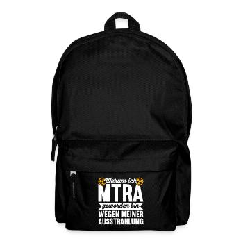 MTRA Röntgen Radiologie Radiologe - Rucksack - Schwarz - Vorne