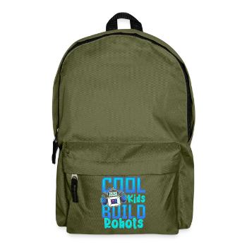 Cool Kids Build Robots Robot robotique - Sac à dos - vert olive - Devant