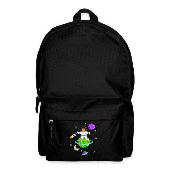 Astronaut Lovers Cat Propriétaires - Sac à dos - noir - Devant