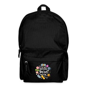 Knitting Knitter Professional Yarn - Rucksack - Schwarz - Vorne