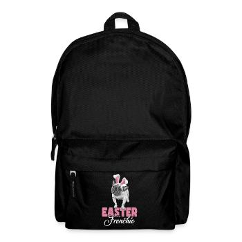 Frohe Ostern French Bulldog - Rucksack - Schwarz - Vorne