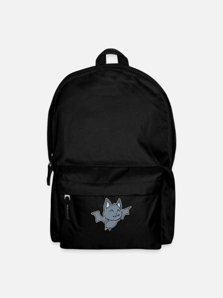 Bat Kids Motif - Sac à dos - noir