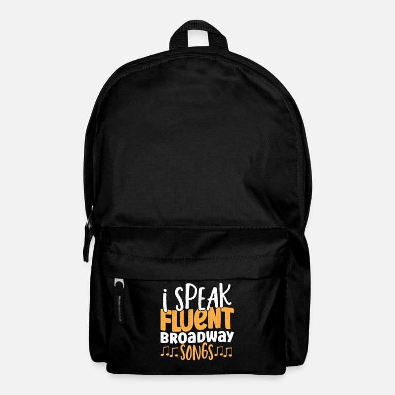 Broadway Musical Lover Musical Theater - Sac à dos - noir