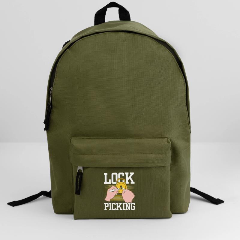Lock Picking Cracker Crack Lock Lockpicking Backpack