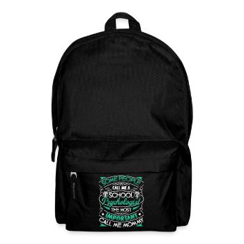 School Psychologist School Psychologist Mommy - Backpack - black - Front