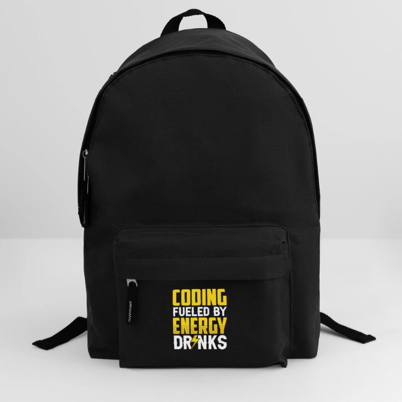 Programmieren Mit Energydrinks Coding Code Coder Rucksack