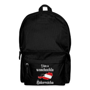 Woschechta Österreicha - Rucksack - Schwarz - Vorne