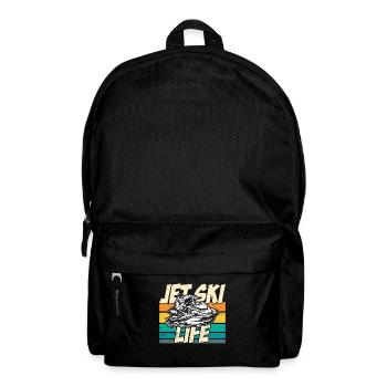 Jet Skiing Jet Ski Life Retro Watercraft Jet Skis - Sac à dos - noir - Devant