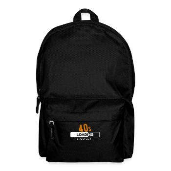 40e anniversaire Quarante ans 40s Chargement Bar Gaming - Sac à dos - noir - Devant