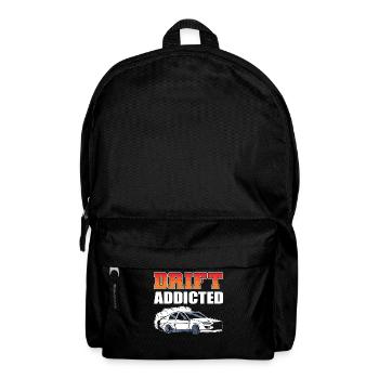 Drift Addicted Drifting Car Racing - Backpack - black - Front