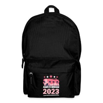 Amsterdam 2023 - Backpack - black - Front