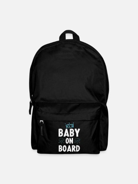 Bébé à bord - Sac à dos - noir