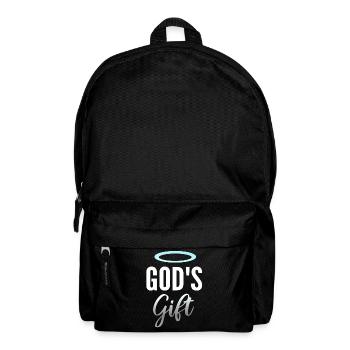 God's gift with halo - Backpack - black - Front