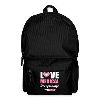 Réceptionniste médicale Réception médicale - Sac à dos - noir - Devant