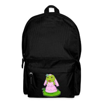 Frosch Braut Schleier Hochzeit - Rucksack - Schwarz - Vorne