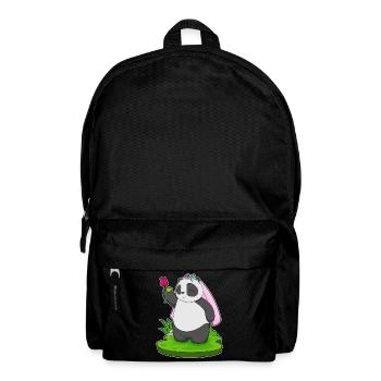 Panda Bride Rose Wedding - Backpack - black - Front