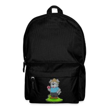 Dog Donut - Backpack - black - Front