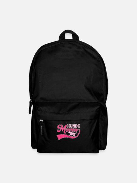 Hunde Mama - Rucksack - Schwarz