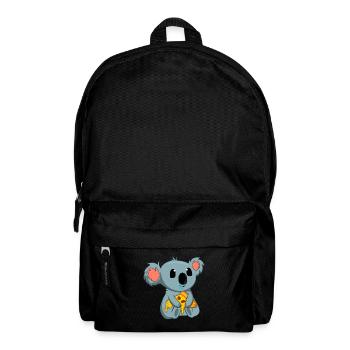 Pizza Eater Koala Lovers Animal Koala Bear - Backpack - black - Front