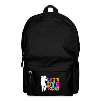 Let's Dye Today Silhouette Team Athletes - Backpack - black - Front